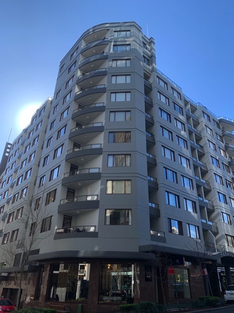 Strata building paintwork